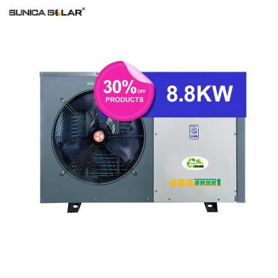 China Hotel SUNICA A+++ Evi Air Source Heat Pump air to water Pompa Ciepla R32 R290 Warmepumpe Warmtepomp Pump a Heat heating system for for sale