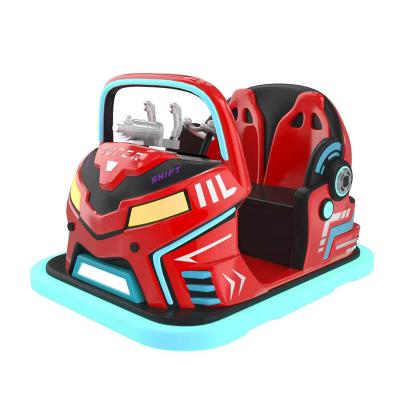 China Fiberglass / Metal Amusement Plaza Machine Kiddie Ride Bumper Car For 2 Players Win Money Game Machine for sale