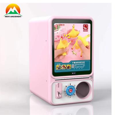 China Plastic coin operated metal capsule toy vending machine gashapon vending machine twist eggs machine for sale