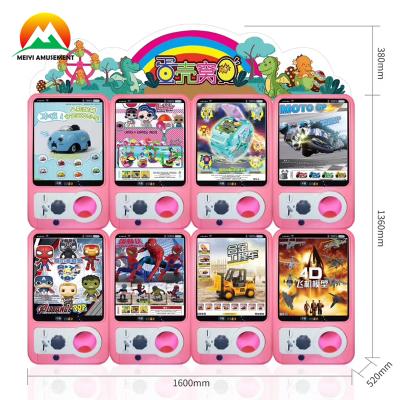 China Automatic Metal Plastic Kids Gashapon Machine Capsule Toys Vending Machine For Sale for sale