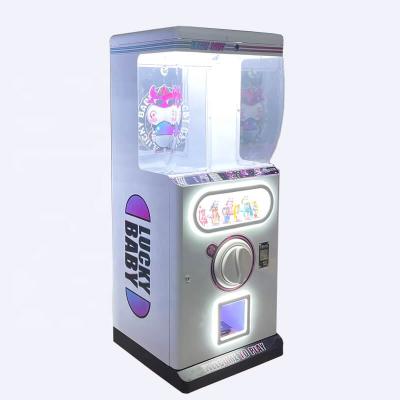 China NEWCOMER Metal /tempered plastic glass coin operated capsule toy machine gift game vending machine for sale