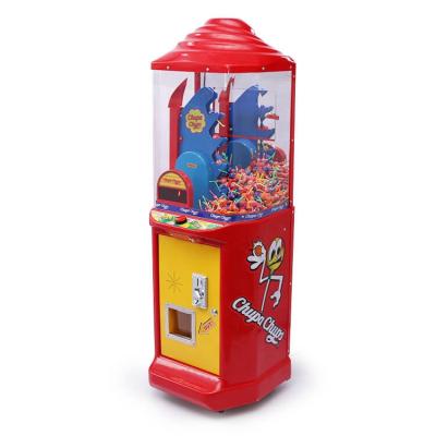 China Plastic Coin Operated Lollipop Vending Game Machine Candy Vending Machine Gift Machine for sale