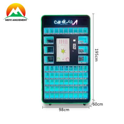 China Factory Price Metal / Plastic Games Lipstick Touch Screen Machine Cosmetics Coin Operated Vending Machine for sale