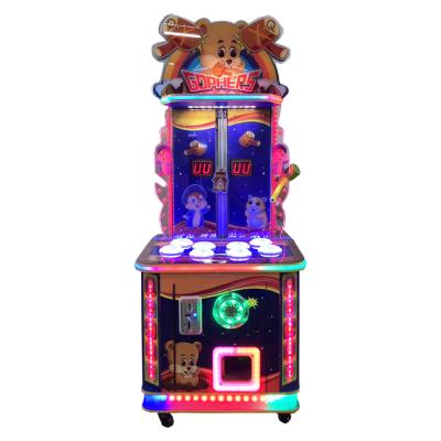 China Whole Sale Wood+acrylic+plastic Children Games Whac-A-mole Game Machine Beat Game Machine Coin Operated for sale