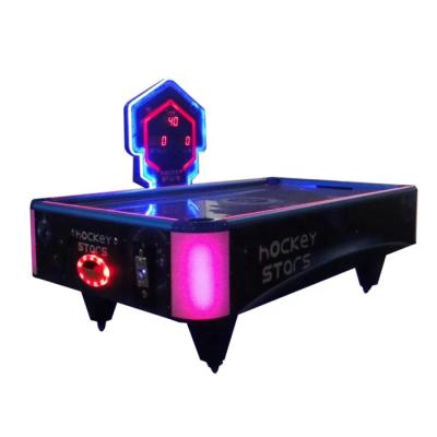 China Metal coin operated indoor /wood air hockey game machine full automatic sport air hockey table game machine for sale