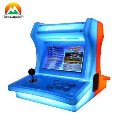 China Mini Arcade Fighting Game Machine Acrylic for 2 Players Pandora Box for Home Use for sale