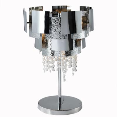 China China Residential Store Online Selling Hotel Modern Crystal Bedside Lamp Table Lamp Fixture Luxury Suit for sale