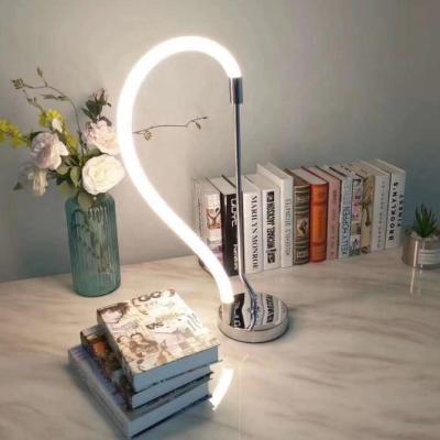 China Modern Modern Adjustable Shape Pipe Led Side Table Light Lamp Home Decor for sale