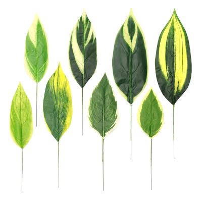 China Modern custom artificial ivy leaf indoor and outdoor palm leaf decoration office party for sale