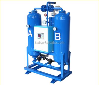 China Medicine Curing Heated Desiccant Air Dryer 350 CFM For 10hp Air Compressor for sale