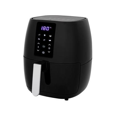 China Hotel Extra Large Capacity Approved Lcd Display Minimalist Air Fryer With Fan Guard for sale