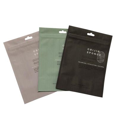 China Food OEM factory brown paper zipper biodegradable bag stand up biodegradable kraft paper food bag recyclable brown paper bags for sale