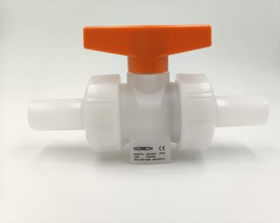 China PVC Shut Off Plastic Ball Valves True Union Socket Or Spigot for sale