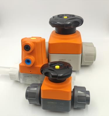 China Industrial PP Plastic Diaphragm Valves PN 10 Suspension Type for sale