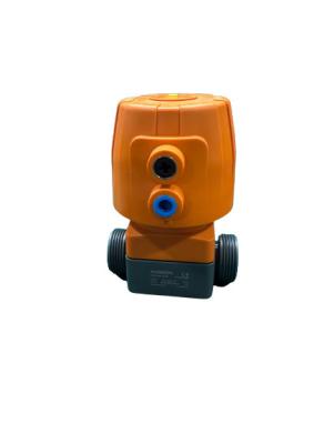 China FPM Diaphragm Valve Pneumatic PN 6 1/2 Inch PVC Valve Compact for sale