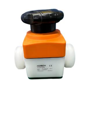 China Manual EPDM Plastic Diaphragm Valves PN 10 Pressure Level DIN for sale