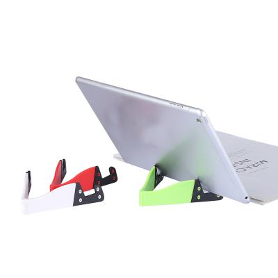 China Adjustable ABS Plastic Pocket Holder Folding Adjustable Stand for Tablet or Mobile Phone for sale