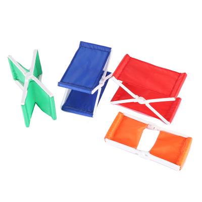 China PORTABLE Plastic Double Folding Beach Pillow Headrest For Travel Camping for sale