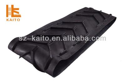 China Wirtgen Road Milling Machine Rubber Chevron Patterned Conveyor Belt for sale