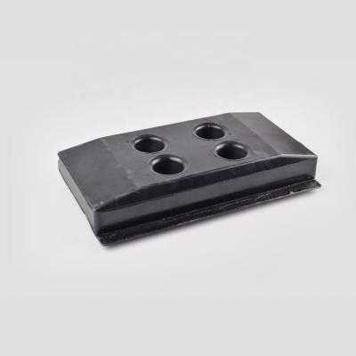 China Machinery Repair Shops Rubber Track Pad 300*130mm For Vogele 1600/1800/1900/2100 On Road Asphalt Machine for sale