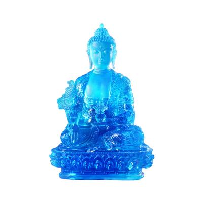 China Hot-selling Blue Zen Buddha Statue High Grade Buddhism China Medicine Santivaldor for sale