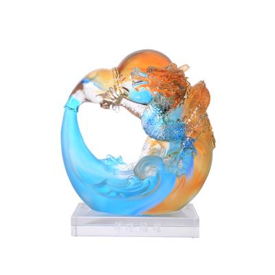 China China Glass Business Ornaments Gift For Oriental Company Celebration Gifts for sale