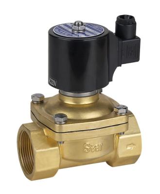 China O bronze válvula de solenoide do gás de 2 polegadas, gás da válvula de solenoide cortou a baixa pressão de 50mm à venda