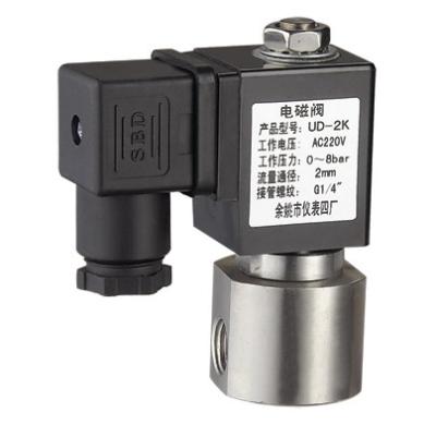 China SS-Miniaturmagnetventil-flüssiges elektrisches Solenoid-Luftventil KEIN 24VDC 10mm zu verkaufen