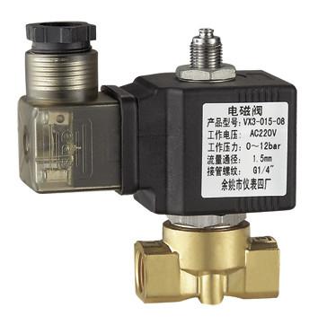 China 24VDC 3 van de de Klep Rechtstreekse Brandstof van de Manier Kleine Solenoïde de Solenoïdeklep nr 1/4 „ Te koop