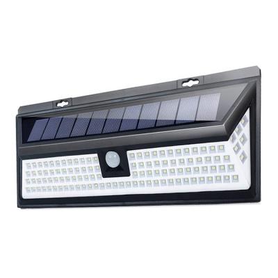 China Garden Factory Wholesale 118 LED Wall Lights Outdoor Solar Lamp Waterproof Solar Collector Light for sale