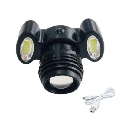 China Hot Selling Night Riding Factory USB T6 Rechargeable Bike Light Set Water Resistant LED Bicycle Front Light Light for sale