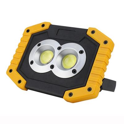 China Emergency Portable Waterproof Spotlight LED ABS COB Work Lamp Lantern Rechargeable Flood Light Work Light for sale