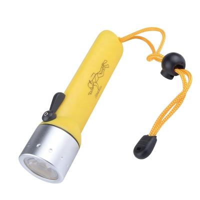 China Wholesale Cheap Waterproof Diving Torch Flashlight Portable Diver Q5 Bottom Water LED Flashlight new mini for sale