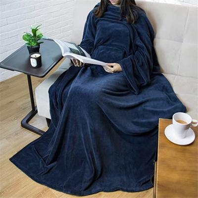 China Snuggie Reversible Hoodie Anti-Static Cozy Blanket Sweatshirt Soft Warm Covering Hoodie for sale