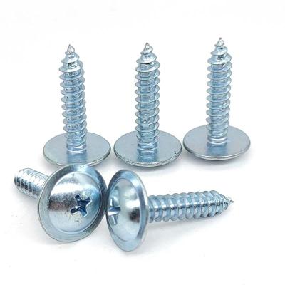 China Pan Top Quality And Good Price Self Tapping Wood Screws Customized Extra Large Flat Head Pointed Shank for sale