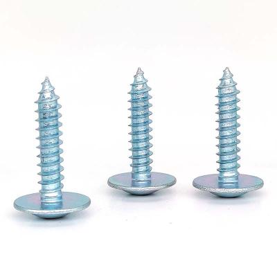 China 2023 Hot Selling Good Prices Self Tapping Pan Self Tapping Screw Customized Extra Large Flat Head Headed Tail Self Tapping Screw for sale