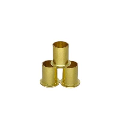 China Manufacturers Customized Point Sale Brass Eyelet Copper Flat Head Hollow Tubular Rivets for sale