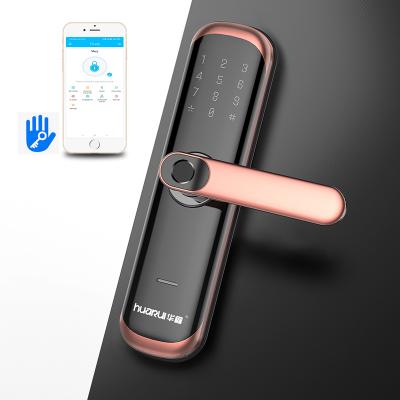 China 300 Huaruilock WiFi Smart Lock Password Lock Pin Code Electronic Lock With Keyless App for Airbnb and Apartment for sale