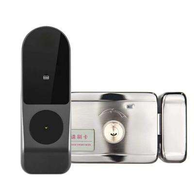 China Huaruilock WiFi Apartment Smart Home WiFi Keypad Deadbolt Door Deadbolt Door Lock Electronic Electric Rim Lock 12V Fingerprint Door Lock Home for sale