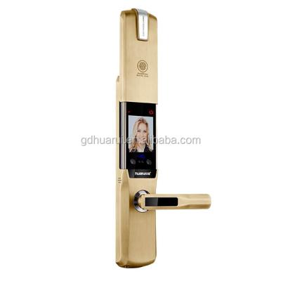 China Apartment Huarui HR803 Smart Lock Fingerprint, Aluminum Fingerprint Door Lock, Door Lock Fingerprint for sale