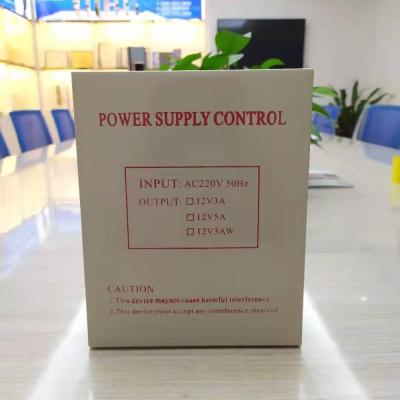 China Cold Rolled Steel Sheet Huarui 12V5A Power Supply Power Supplier Switch Power Supply 110-240V 50-60HZ For Access Control System for sale