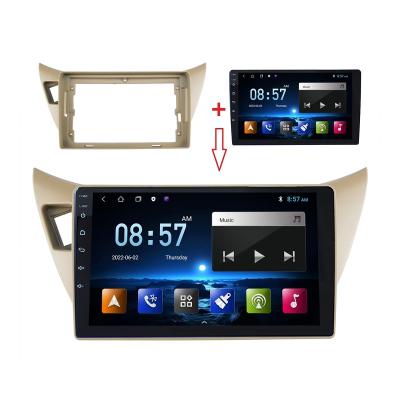 China Android Built-in GPS Car DVD HD Multimedia Stereo CTJ with GPS/BT/FM radio/carplay for 2001-2007 Mitsubishi Lancer Beige, LHD for sale