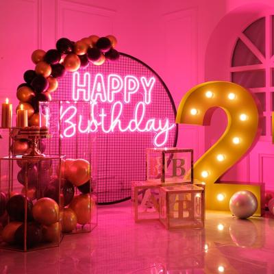 China Large 4ft 5ft Waterproof 2022 WOWORK Fushun LED LOVE Letter Light Sign Wedding Decoration Supplies Birthday Party Events Backdrops for sale