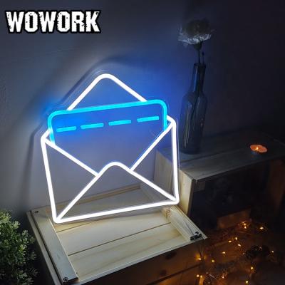 China 2021 Hot Sale WOWORK Fushun 5v Flexible Battery Strip Waterproof Alphabet Letter Alphabet Lights For Bedroom Home Decor for sale