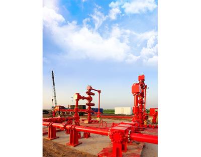 China Single Channel Large Diameter Universal Fracturing Manifold Of Working Pressure 105MPa zu verkaufen