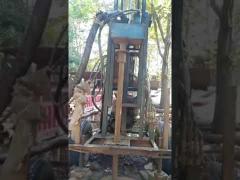 Automatic Water Well Drilling Rig Trailer Type 130m Depth