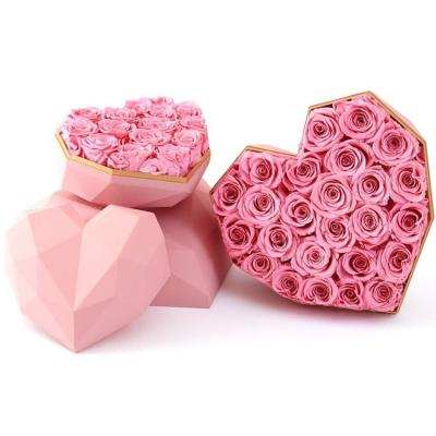 China Romantic Gorgeous Preserved Eternal Infinity Roses UO Lasting Lasting Flower Buds Preserved Forever Roses Head For Flower Decoration for sale