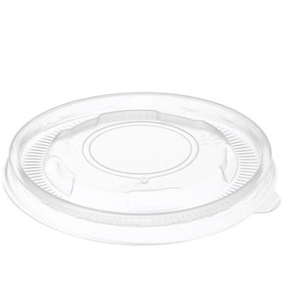 China JC Proof - Factory Direct 95mm Flat Spill Lids For 260ml Paper Cups for sale