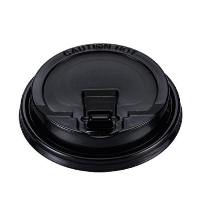 China JC Proof - Wholesale Buy 90mm Black Coffee Mug Flip Back Sippy Spill Lids for sale