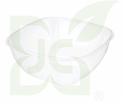 China Disposable JC - 160 oz Quality Square SSB Plastic Bowl With Lid for sale